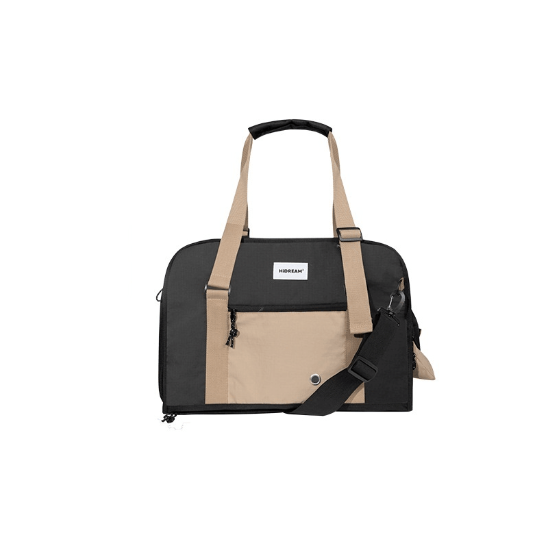 AirComfort Portable Pet Carrier, secure pet travel bag, breathable design for dogs and cats.