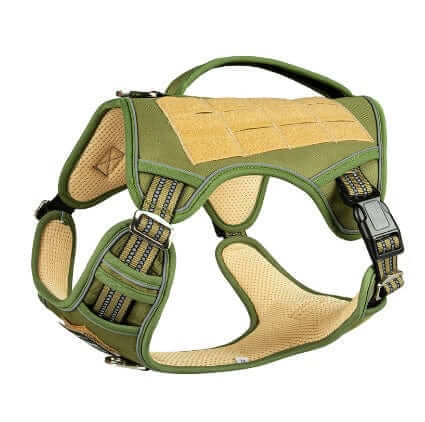 K9Command Tactical Harness, durable control gear for medium to large dogs, no-pull leash clip, Dogs & Cats brand.