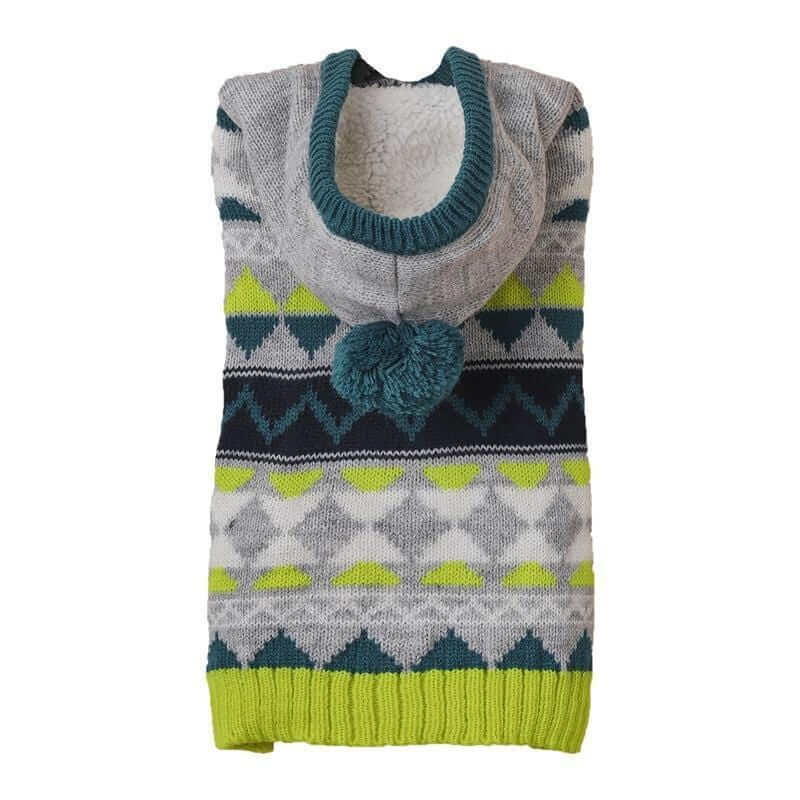 Classic Diamond Pet Sweater for dogs and cats, featuring a stylish diamond pattern, soft fabric, and cozy design.
