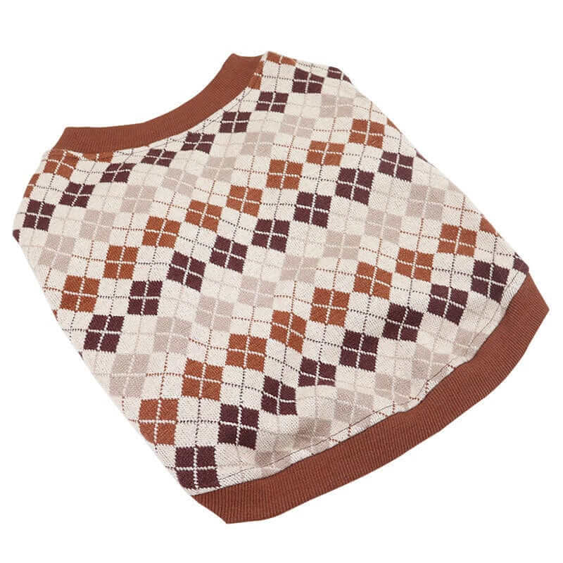 Cozy French Bulldog Fall & Winter Cardigan, stylish pet coat for small to medium dogs, warm and soft fabric by Dogs & Cats.