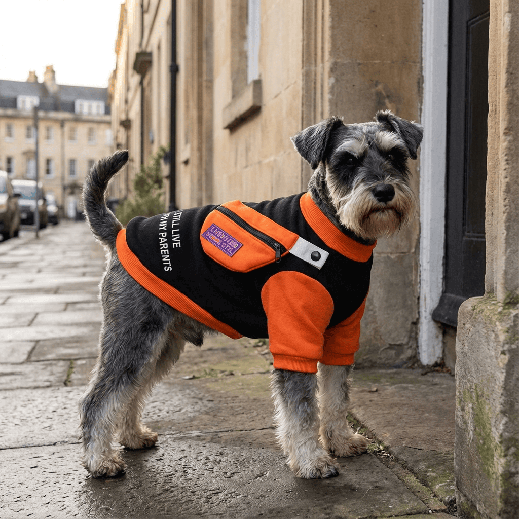 Detachable School Bag Dog Sweater featuring a soft and breathable fabric design for Dogs & Cats.