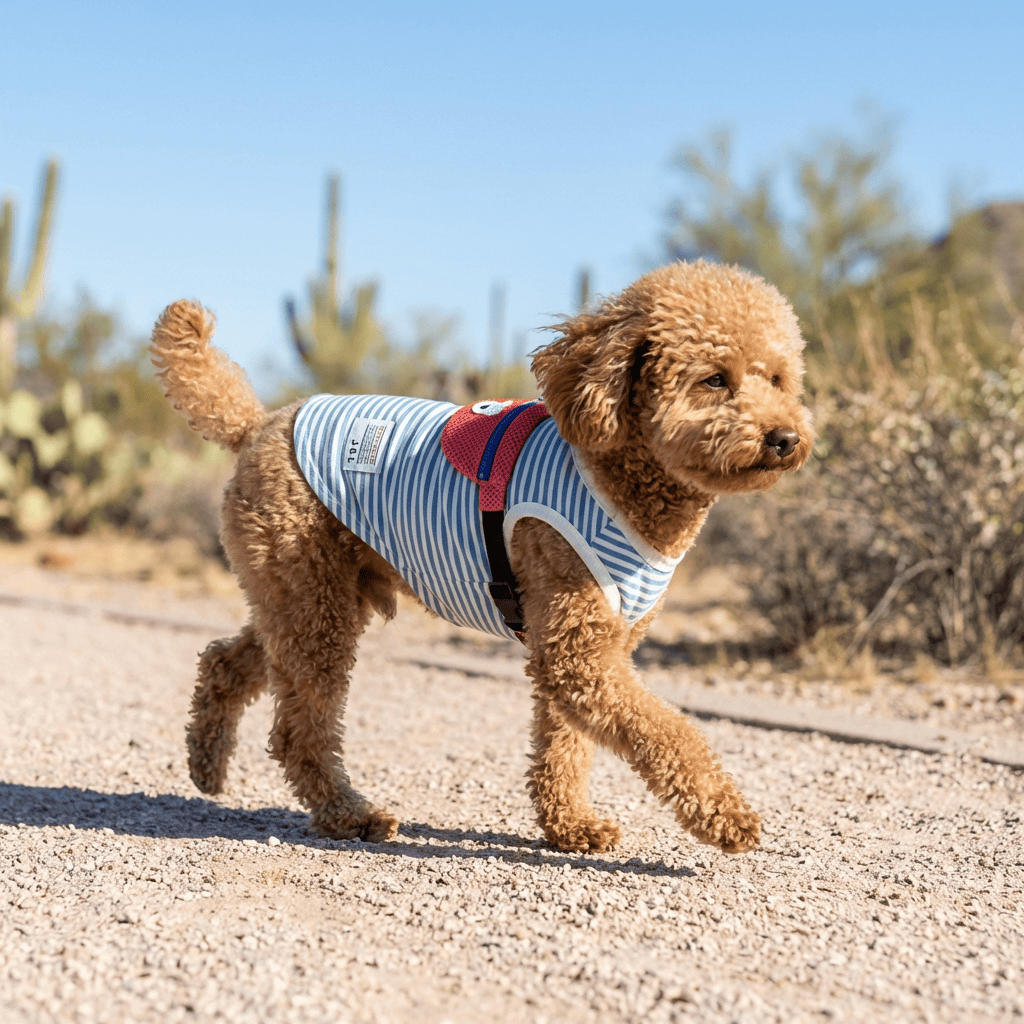 Fanny Pack Dog Vest type vest for dogs, breathable and comfortable for warm weather by Dogs & Cats.