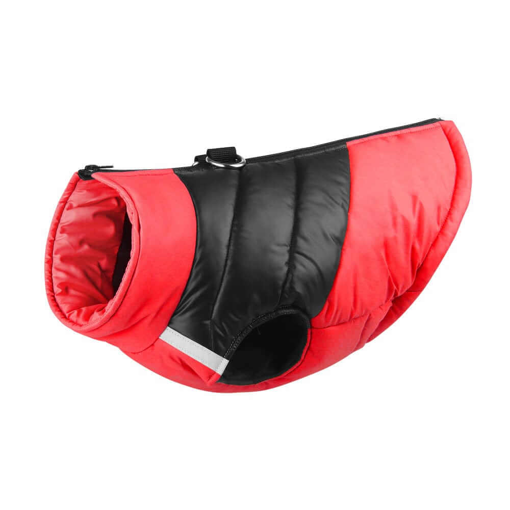 FrostGuard Pet Winter Vest, waterproof dog jacket, warm & cozy design for dogs & cats.