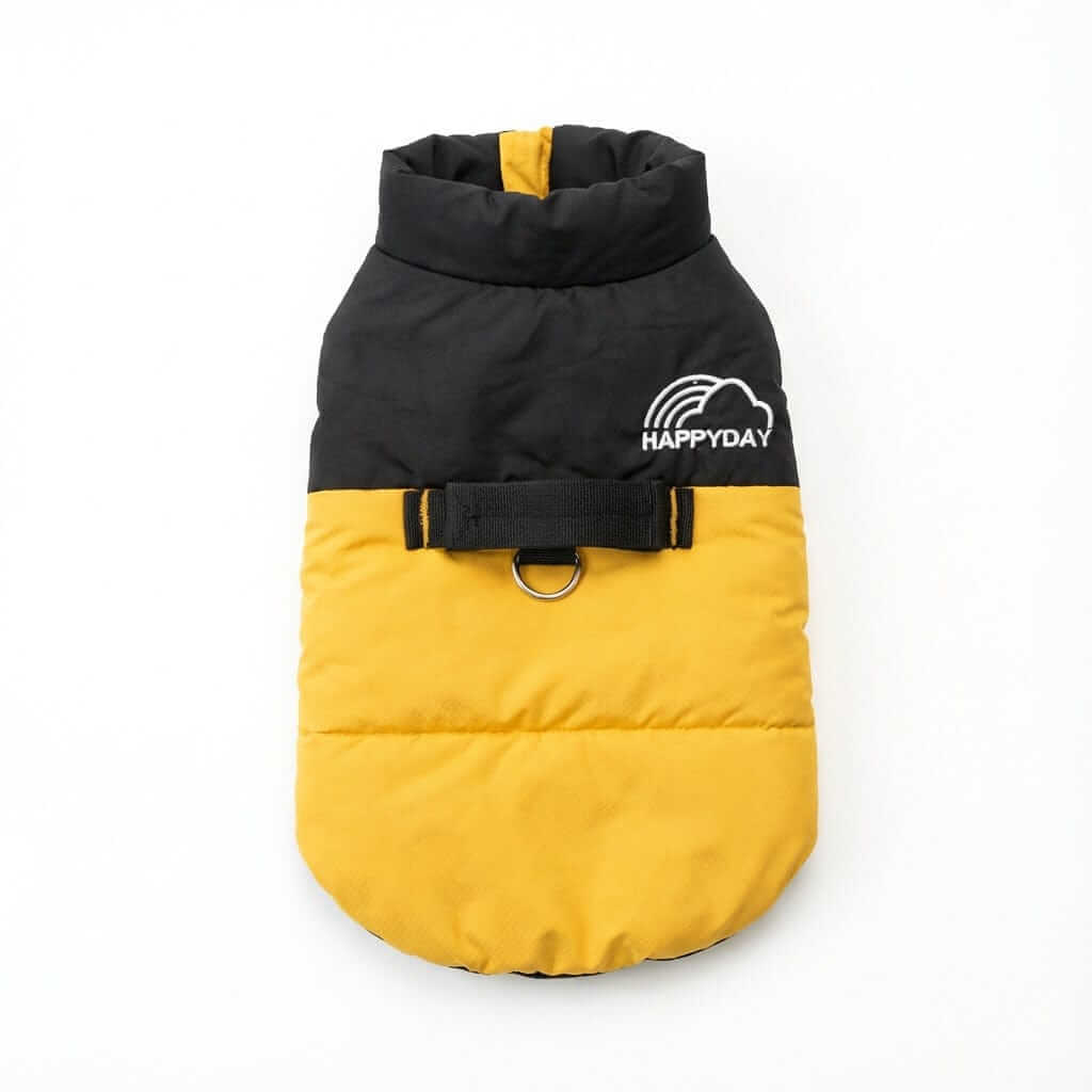 Furr-eedom Padded Dog Winter Coat for Dogs & Cats, lightweight, breathable, padded design, perfect for winter adventures.