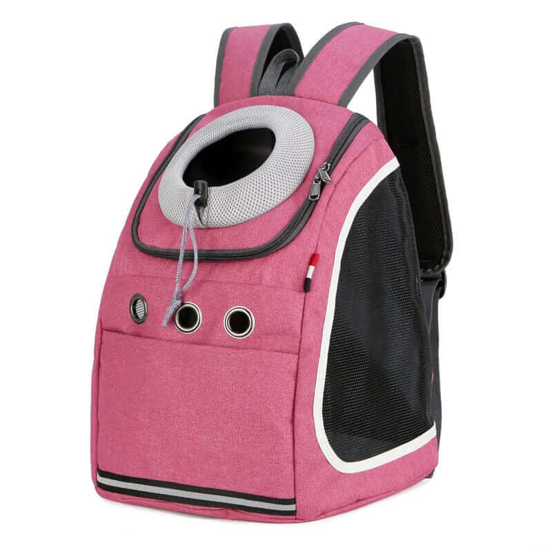 LuxeFold Pet Carrier Bag, luxury pet carrier for small dogs & cats, breathable and foldable design, perfect for travel