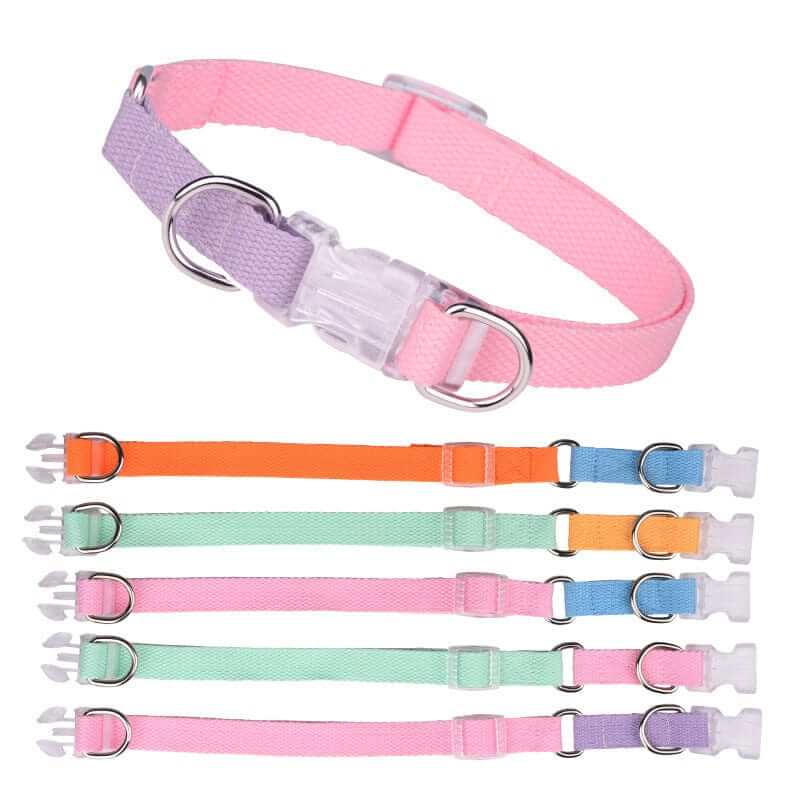 LuxStride 3-Piece Dog Set featuring harness, leash, and collar perfect for stylish dogs and cats.