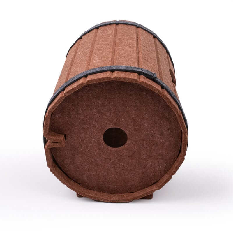 Multifunctional Wine Barrel Cat Bed & Scratcher House, cozy cat furniture, scratcher, Dogs & Cats brand.