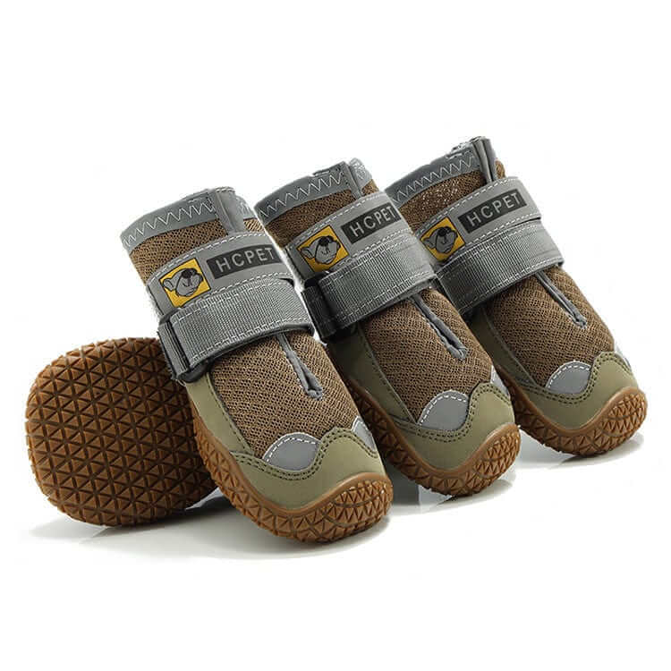 PawGuard Dog Boots by HC PET, featuring waterproof materials, anti-slip soles, and secure fit for dogs and cats.