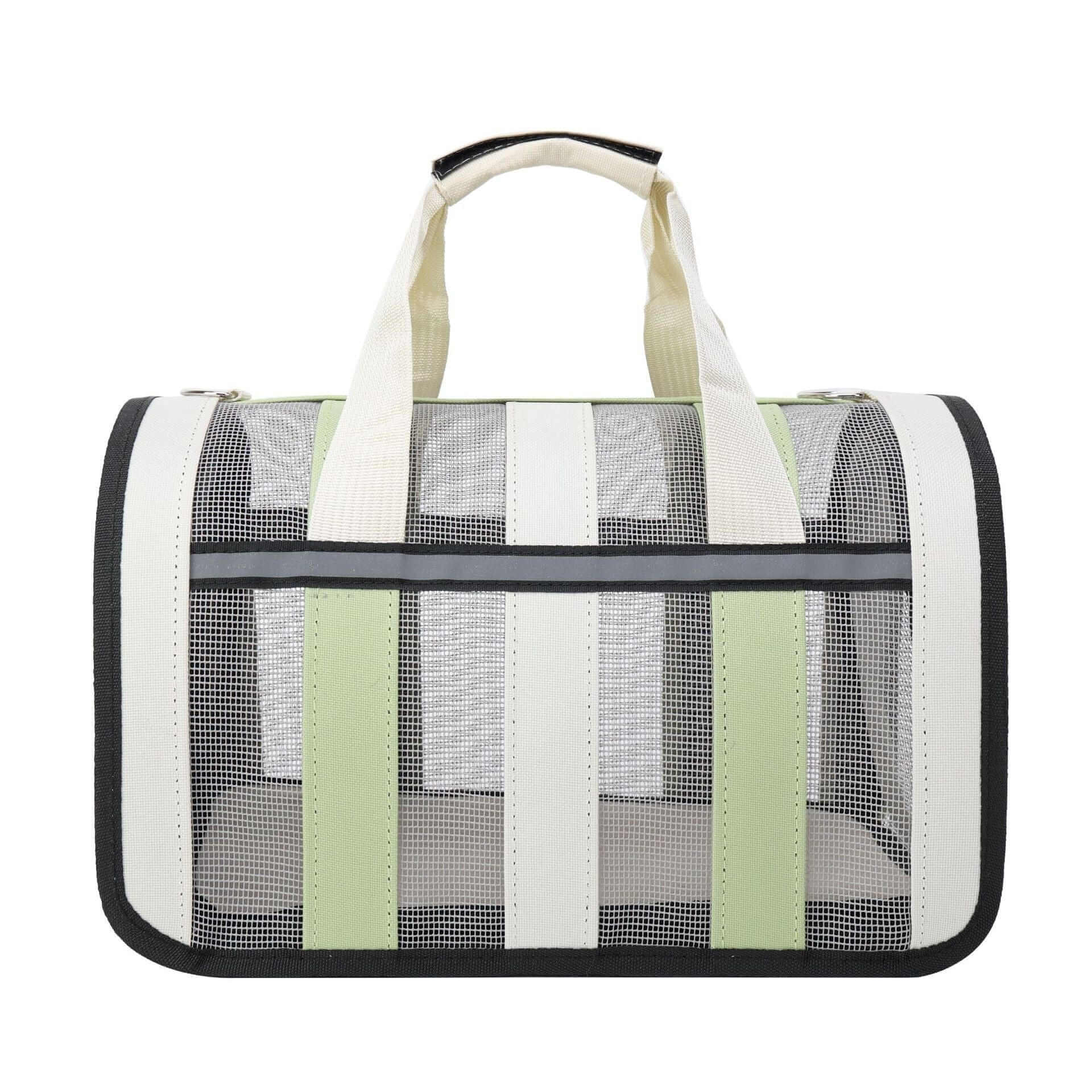 Portable Crossbody Pet Carrier for Dogs & Cats, hands-free design, perfect for travel and outdoor adventures.