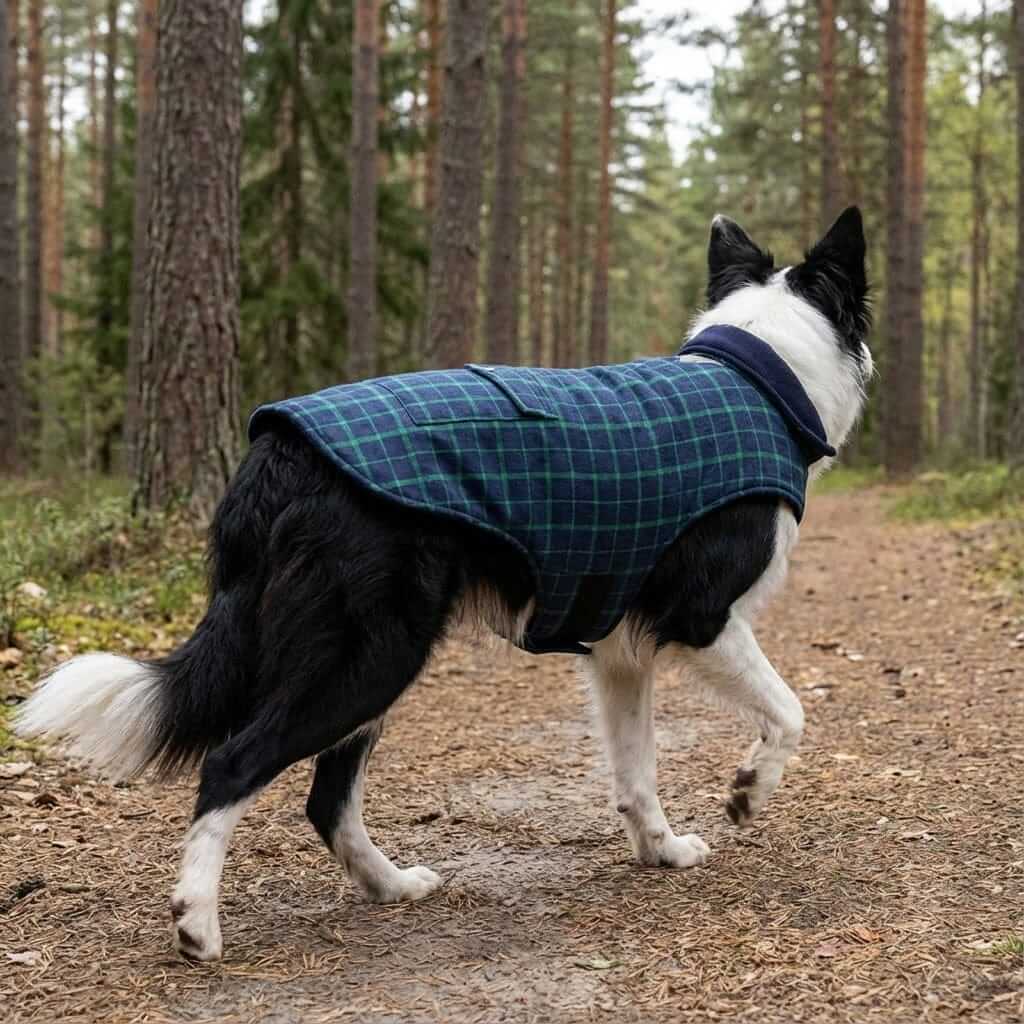 Reflective Charge Dog Winter Coat for dogs, featuring breathable, soft fabric and lightweight design, ensuring comfort and warmth.
