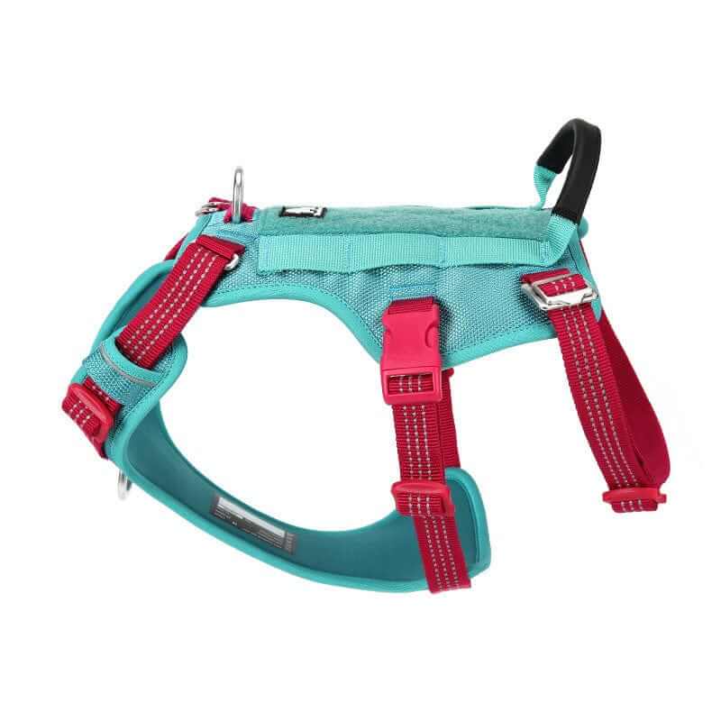 SecureFit No-Pull Dog Harness featuring adjustable straps and reflective stitching for comfort and safety.