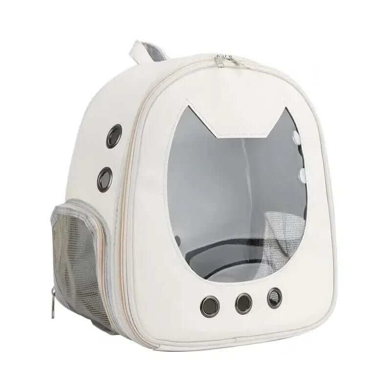 Stylish Cat Travel Backpack, backpack for cats, breathable design, Dogs & Cats brand, secure and spacious travel bag