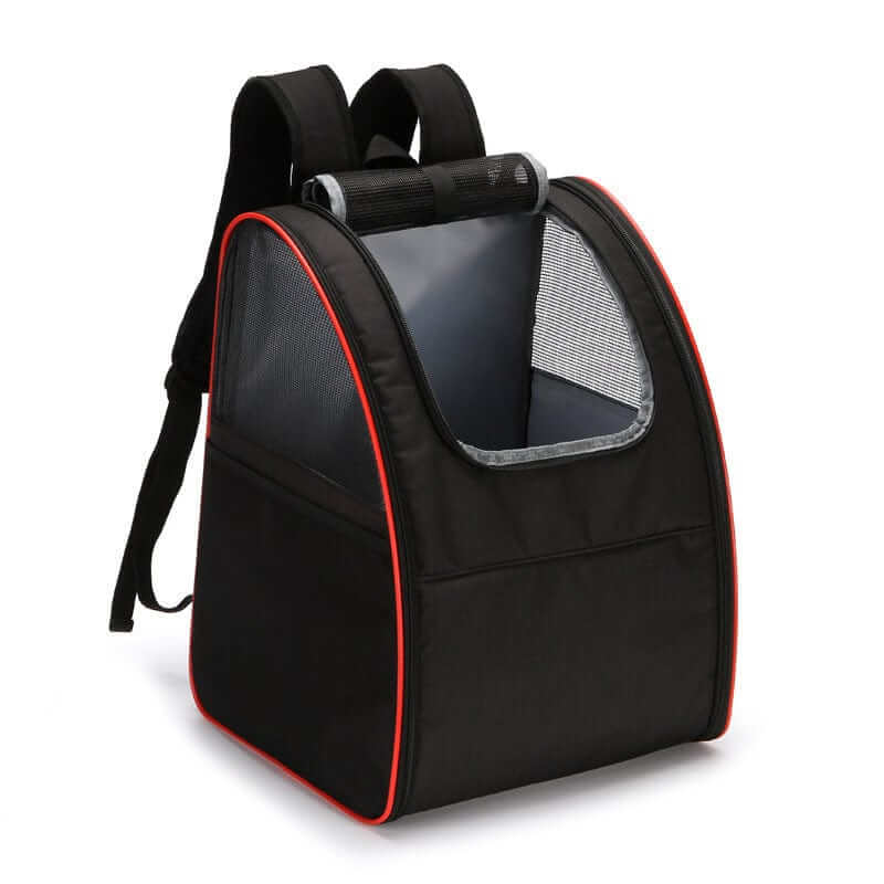 Ventura Pet Travel Backpack for dogs and cats, spacious, ventilated, foldable design with adjustable straps