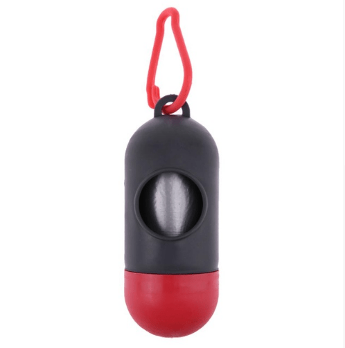 Bone Shape Dog Waste Holder, portable dog poop bag dispenser, practical design for easy waste removal, Dogs & Cats brand.