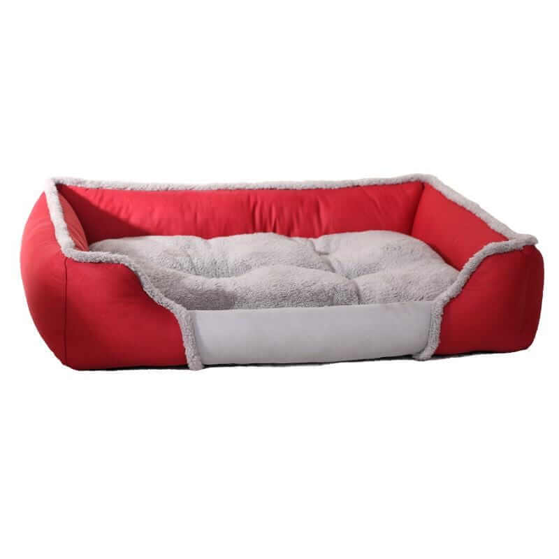 Creative Square Warm Winter Dog Bed, comfy square pet bed for dogs and cats, ultra-soft, non-toxic materials