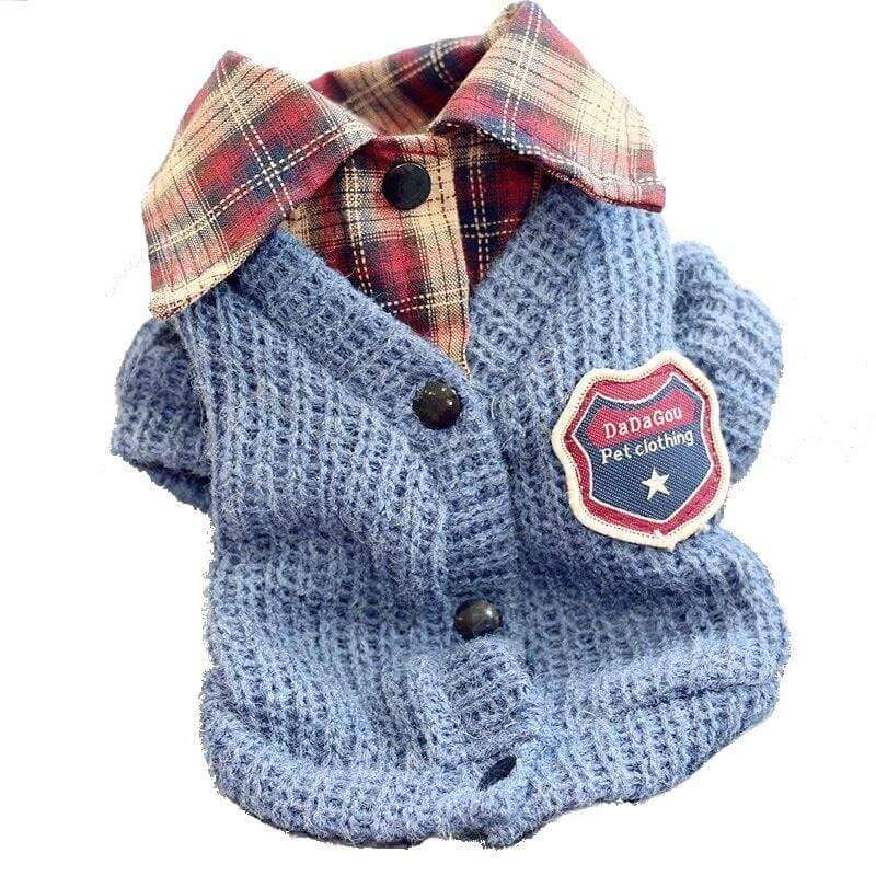 Super Soft Fashionable Dog Sweater - stylish dog sweater, soft fabric, designed for dogs and cats by DaDaGou Pet Clothing.