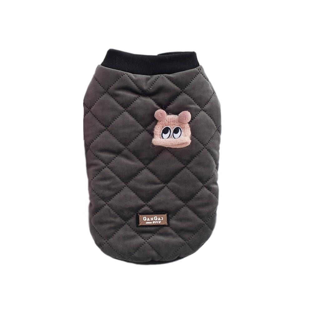 Purfect Touch Quilted Winter Dog Coat, a cozy quilted coat for dogs, featuring breathable fabric and a cute design by Dogs & Cats.
