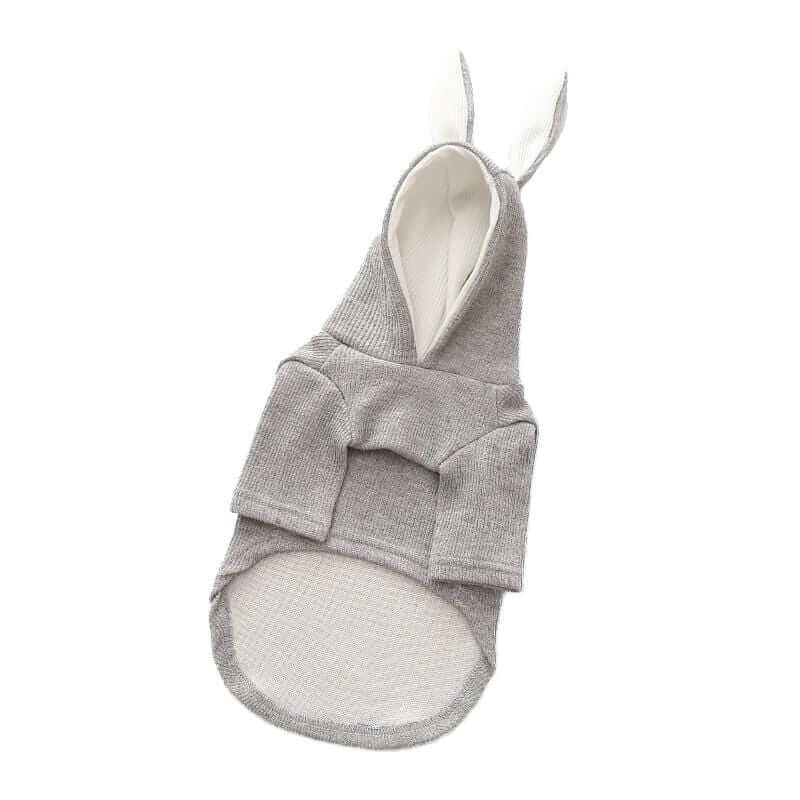 Rabbit Ears Dog Hoodie - comfy poly-cotton design with stylish rabbit ears for dogs and cats by Dogs & Cats.
