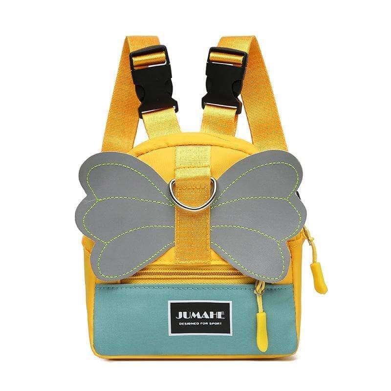 Self-knapsack Dog Small Backpack with playful butterfly wings design and adjustable straps for dogs by JUMAHE.