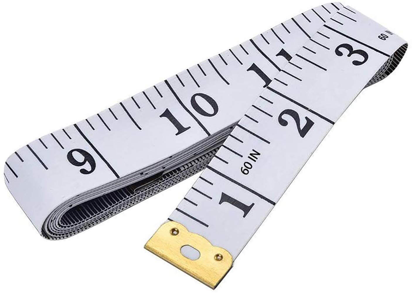 Measuring tape to assist in determining dog clothing size guide accurately.