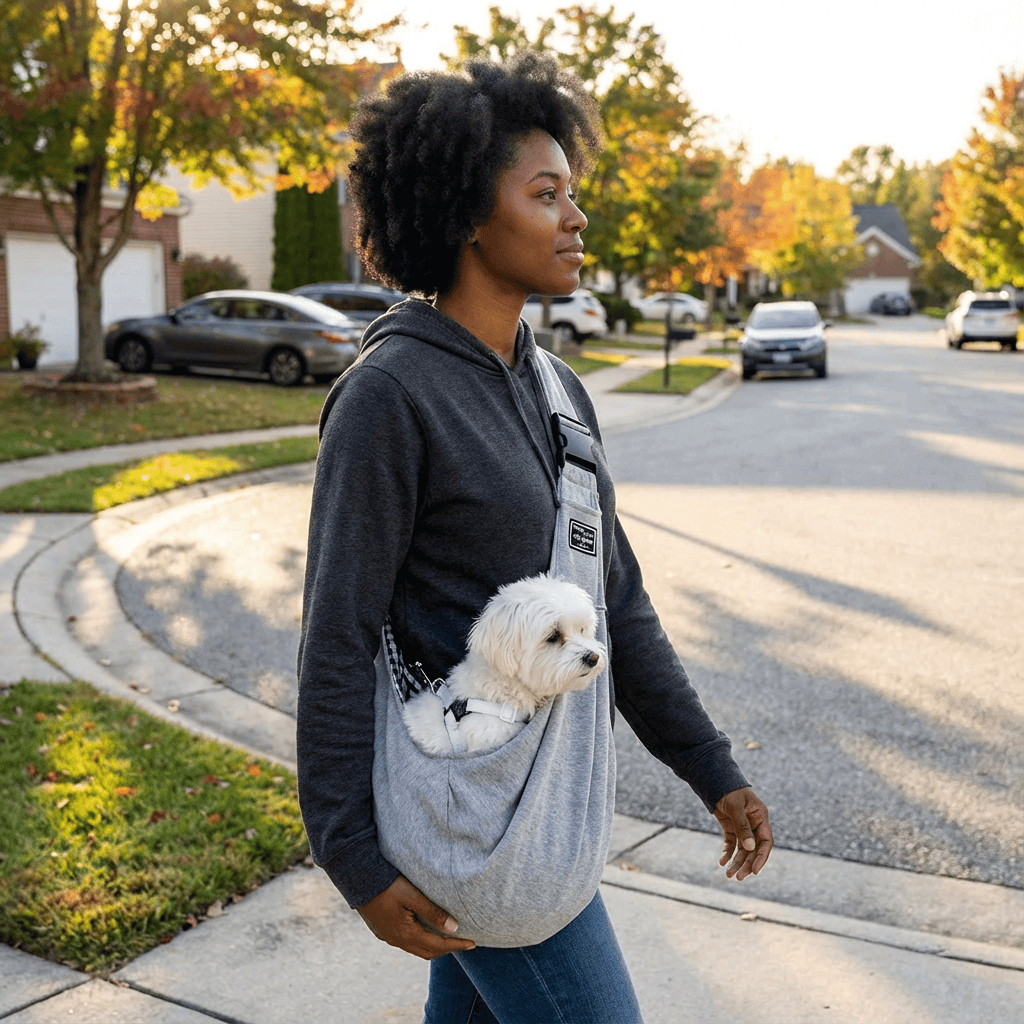 Adjustable Dog Sling Carrier, small dog carrier, comfortable design, perfect fit for dogs, Dogs & Cats brand