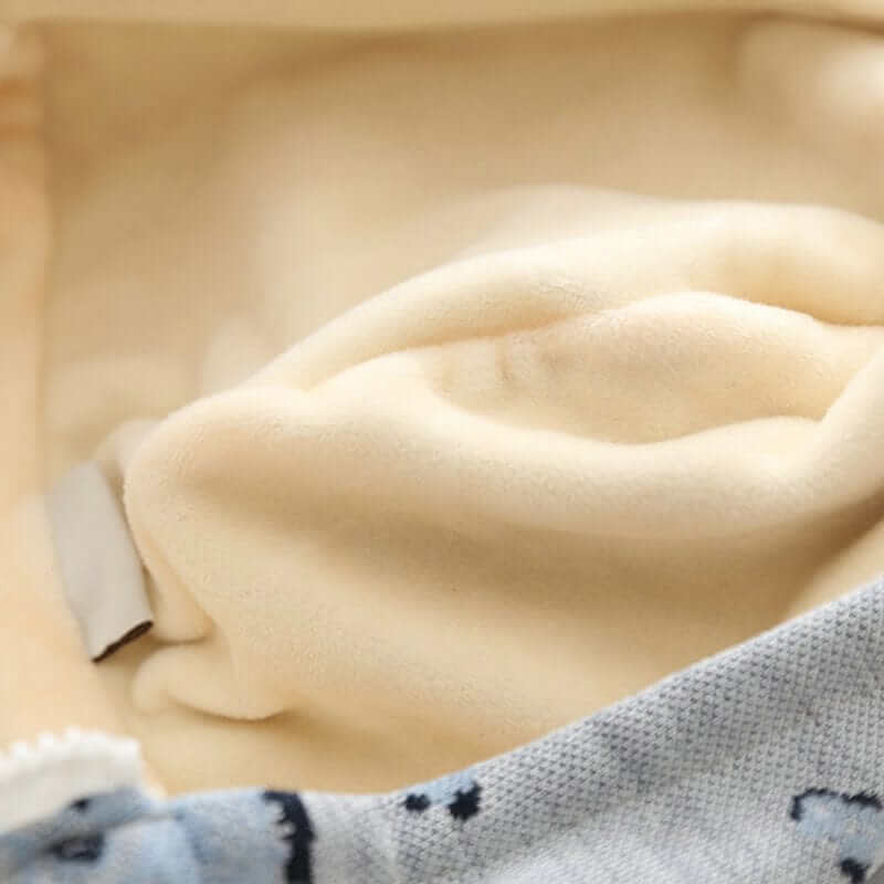 Soft interior lining of the All-Weather Pup Jacket, providing comfort for Dogs & Cats.
