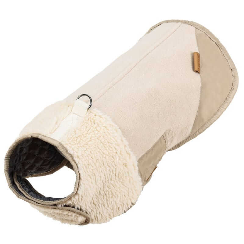 Arctic Sherpa Dog Jacket, dog coat, insulated with sherpa lining, Dogs & Cats brand, cold protection and comfort.