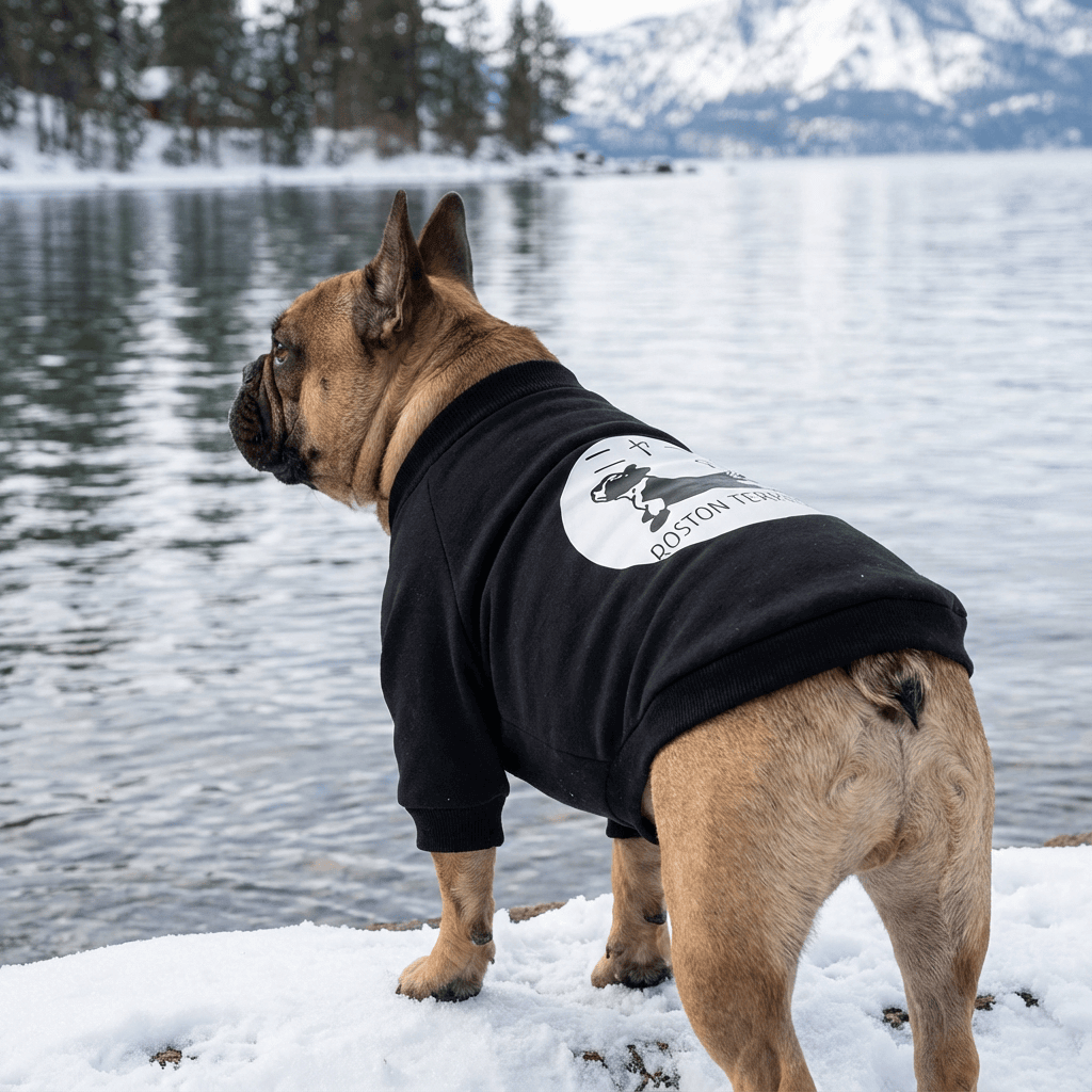 Corgi Button Up Sweater for dogs, featuring breathable button closure, soft material, perfect for winter.