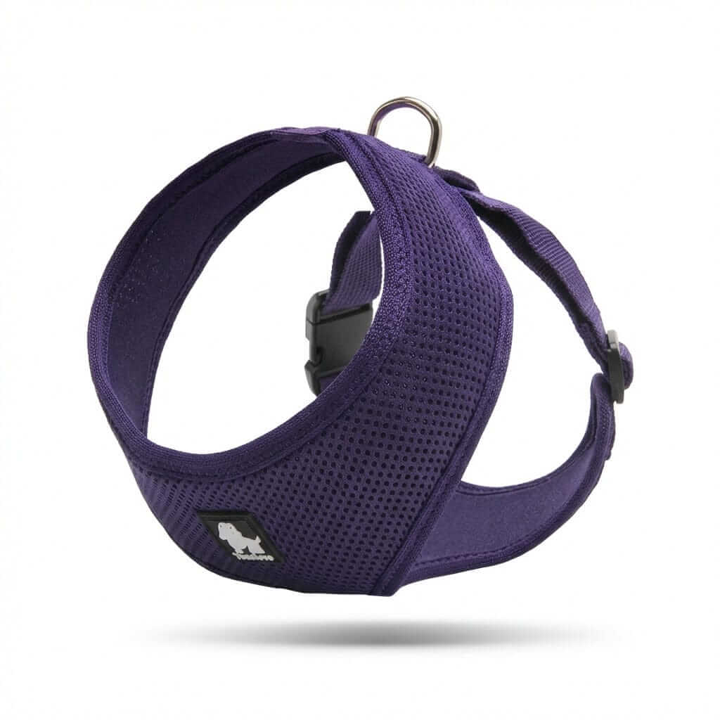 Breathable Dog Adjustable Harness, soft purple pet harness, adjustable design for comfort, Dogs & Cats brand