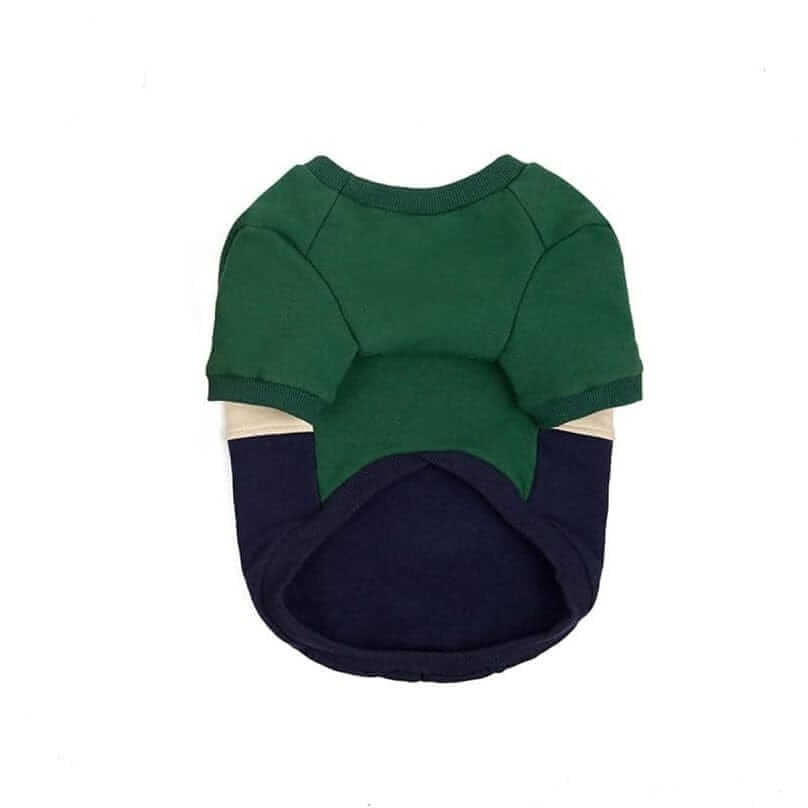 Bulldog Pet Sweater featuring soft cotton material, trendy design, and comfortable fit for Dogs & Cats.