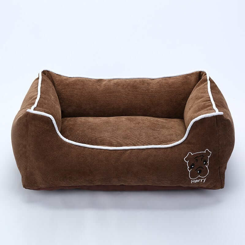 Candy Comfort Fleece Dog Bed, plush fleece bed for dogs, cozy design for comfort, Dogs & Cats brand.