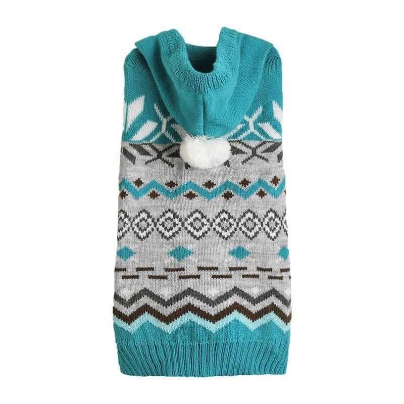 Classic Diamond Pet Sweater, cozy winter sweater for dogs & cats, features a stylish diamond pattern, high-quality fabric
