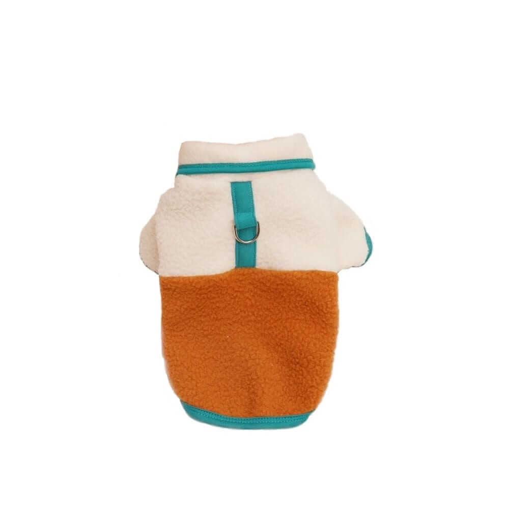 Cozy Spring & Fall Fleece Dog Jacket, lightweight fleece jacket for small and medium dogs & Cats brand, perfect for cool weather.