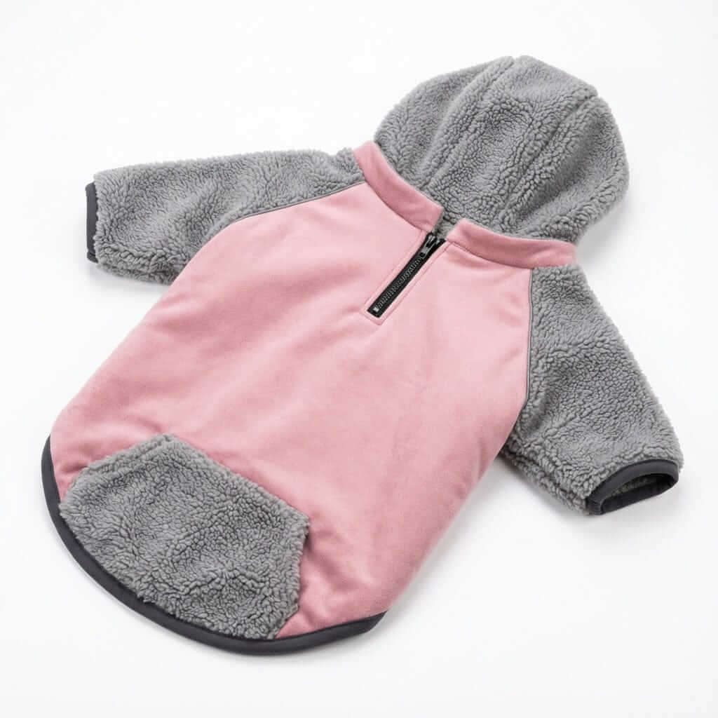 Detachable Double-sided Dog Winter Coat, soft and warm two-legged design, perfect for dogs from Dogs & Cats.