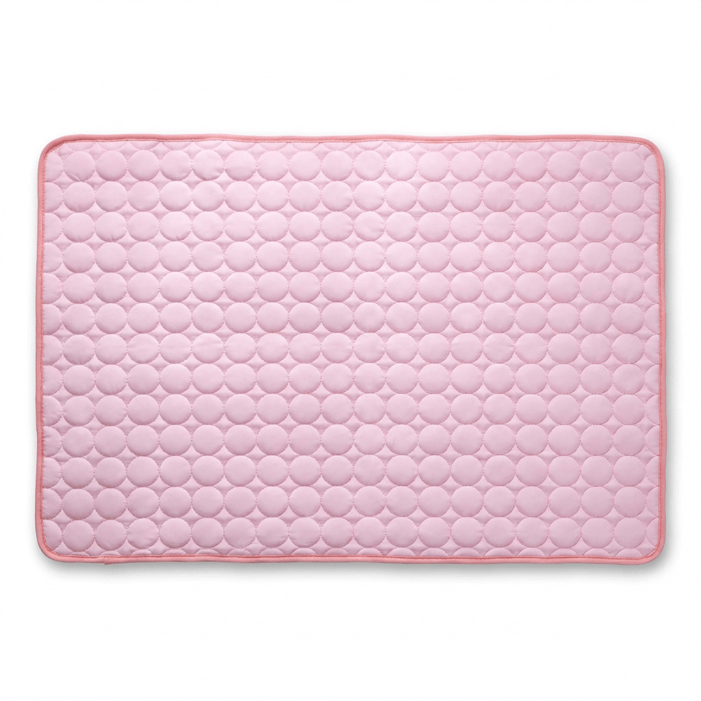 Dog Cooling Mat by Dogs & Cats, orthopedic water-filled cooling mat, non-toxic, affordable, easy to use.