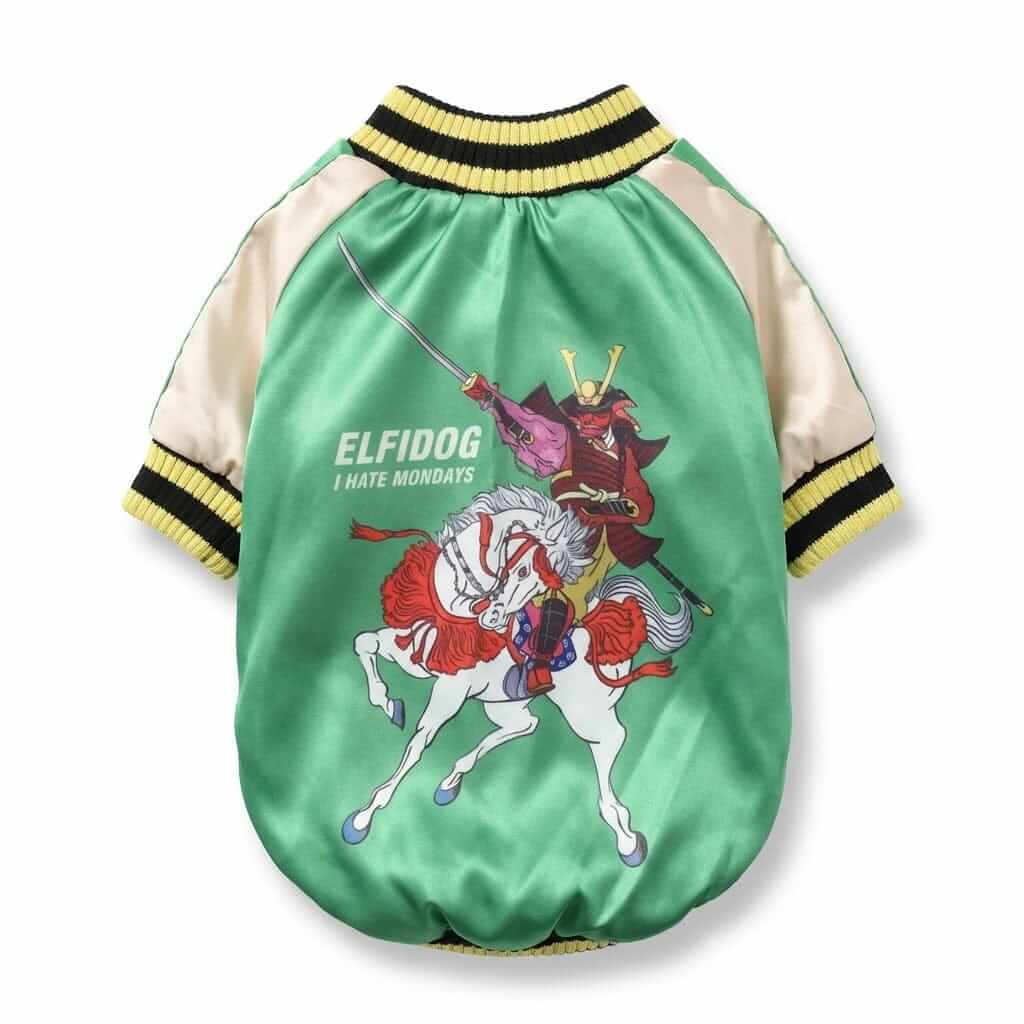 I hate Mondays Basketball Dog Jacket, lightweight dog coat, breathable, cozy, Elfidog brand, perfect for chilly walks.