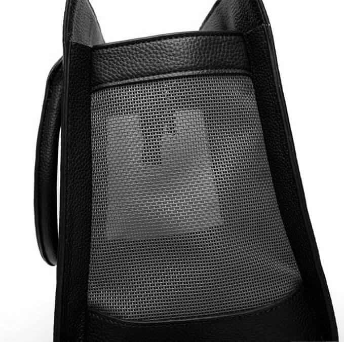 Fashion Forward Pet Carrier, stylish pet carrier for small dogs and cats, airline-approved design, breathable mesh, convenience