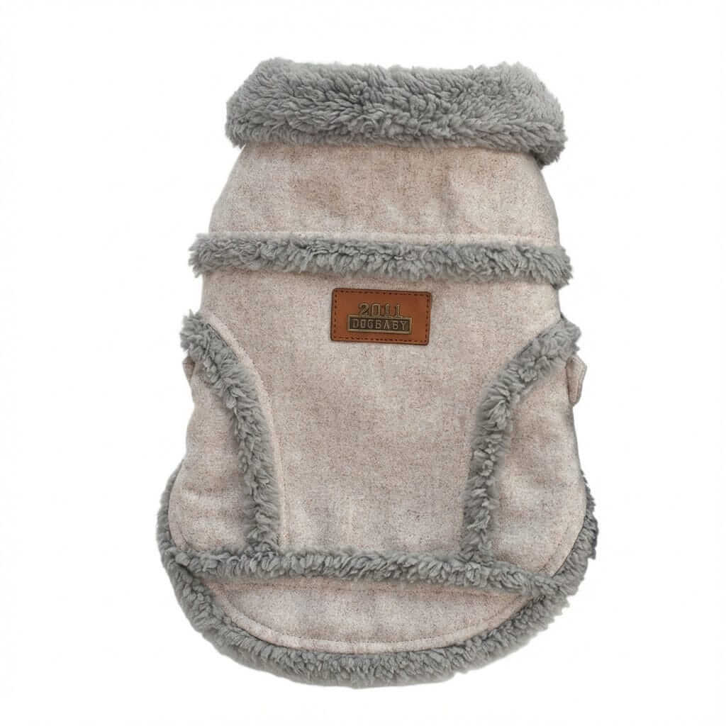 French Bulldog Thick Warm Dog Jacket, cozy fleece jacket for dogs, breathable, lightweight, Dogs & Cats brand.