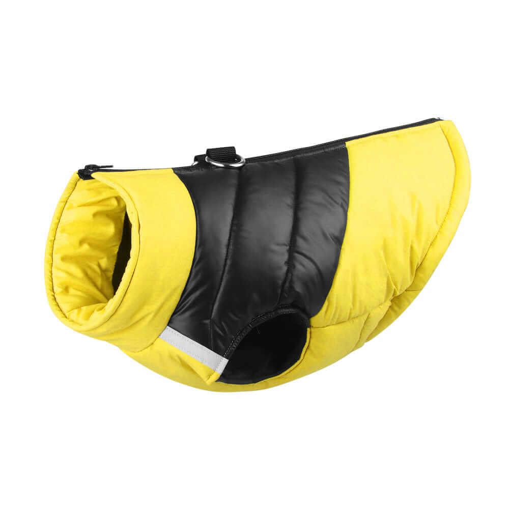 FrostGuard Pet Winter Vest for dogs & cats, waterproof with cozy lining, ultimate protection for winter.
