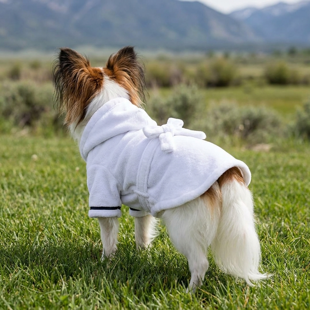 Super Absorbent Cotton Dog Robe