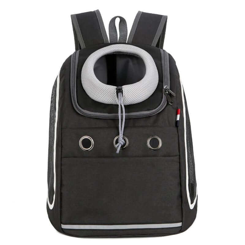 LuxeFold Pet Carrier Bag - breathable foldable carrier for small dogs and cats with comfortable design and premium materials.