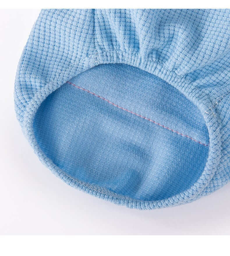 Overview of the inside of the Macaron Sling Dogs and Cats Outfit, showcasing the lightweight breathable fabric for pets.