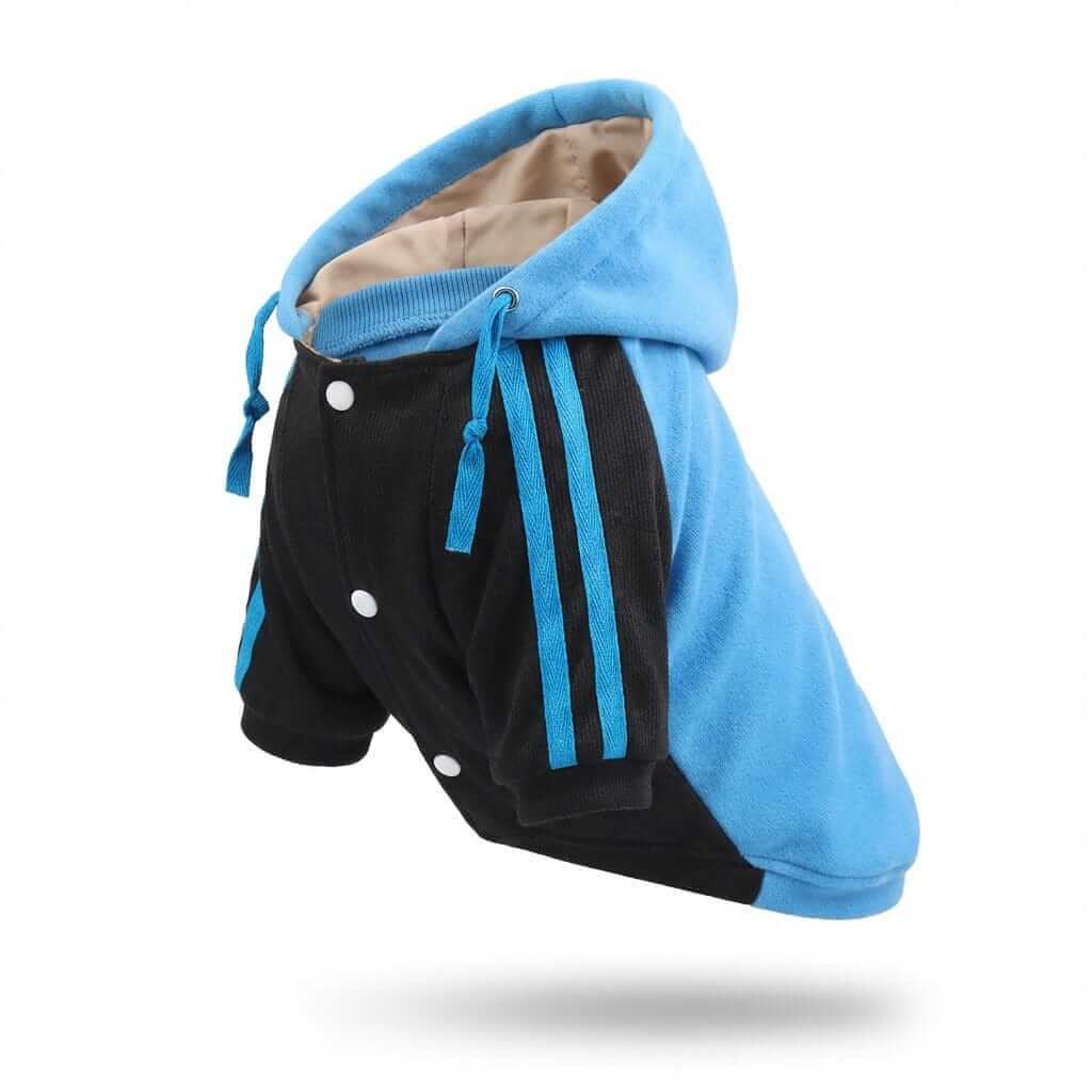 One The Ready Dog Hooded Sweater for Dogs & Cats, stylish design, breathable, soft fabric, perfect for furry friends.