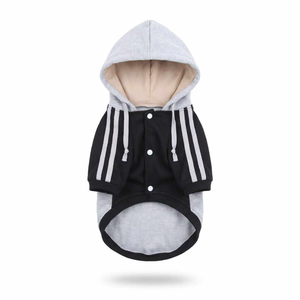 One The Ready Dog Hooded Sweater, stylish dog sweater, comfortable fabric, for Dogs & Cats