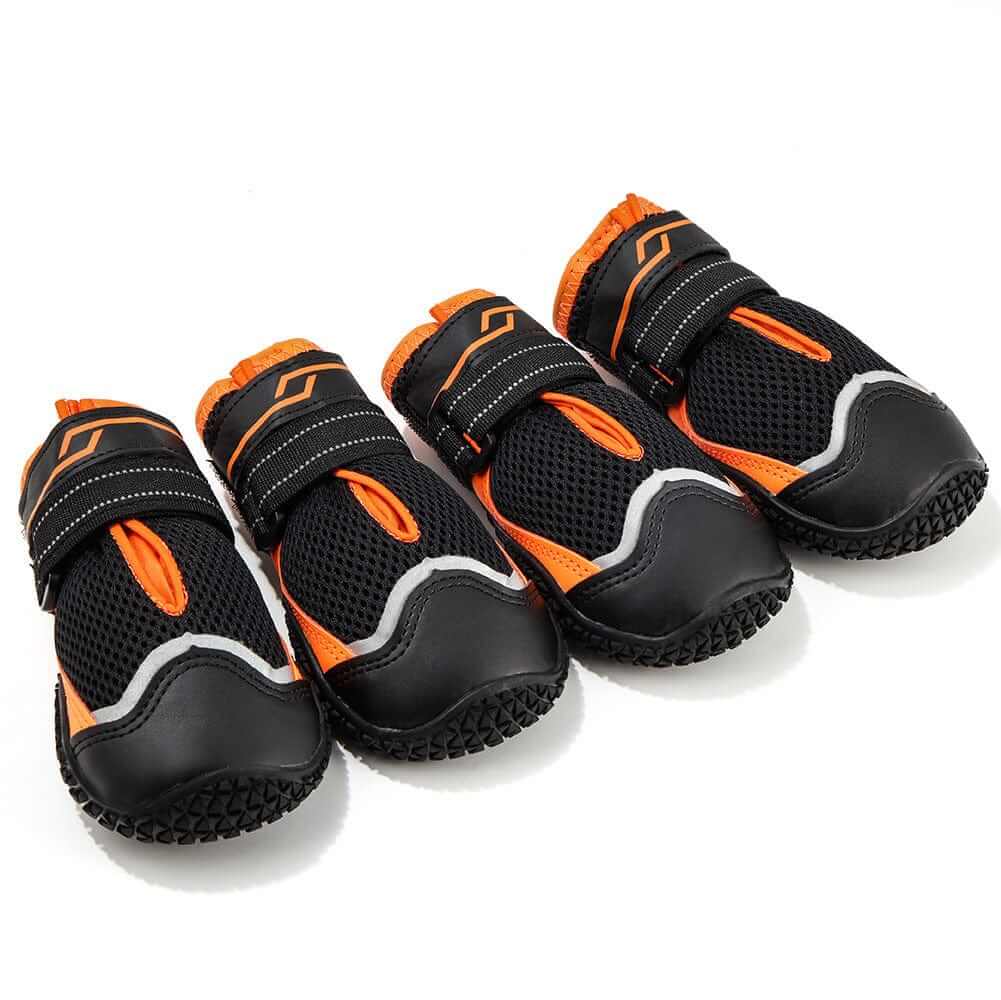 PawGuard Dog Boots set of four, waterproof dog shoes with anti-slip soles, ideal for dogs, by Dogs & Cats.