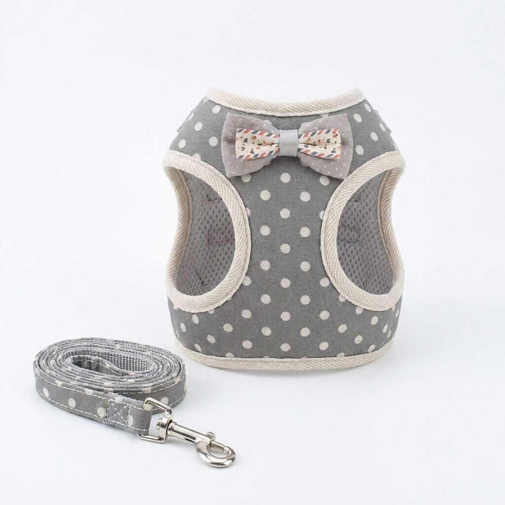 Plaid Soft Mesh Dog Harness, comfortable dog harness with soft padding and breathable mesh, for dogs and cats.