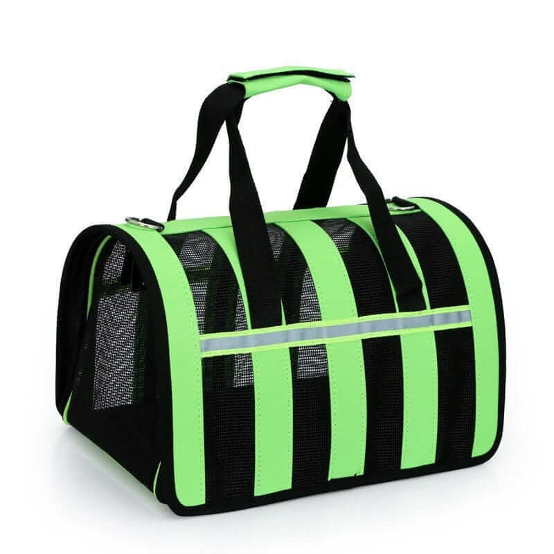 Portable Crossbody Pet Carrier, convenient pet carrier designed for dogs & cats, hands-free crossbody design.