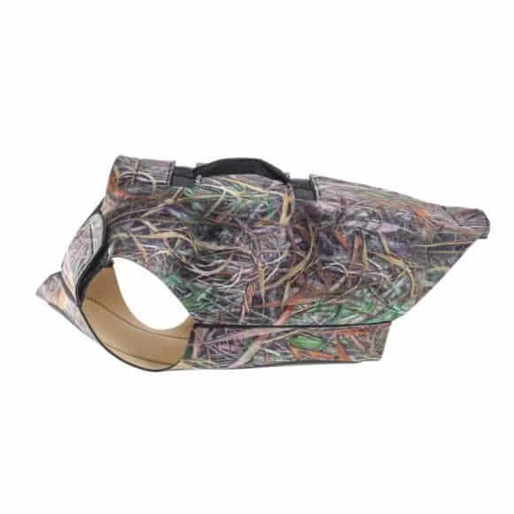 Stealth Neoprene Dog Chest Guard, durable vest for outdoor protection in hunting environments, Dogs & Cats brand.