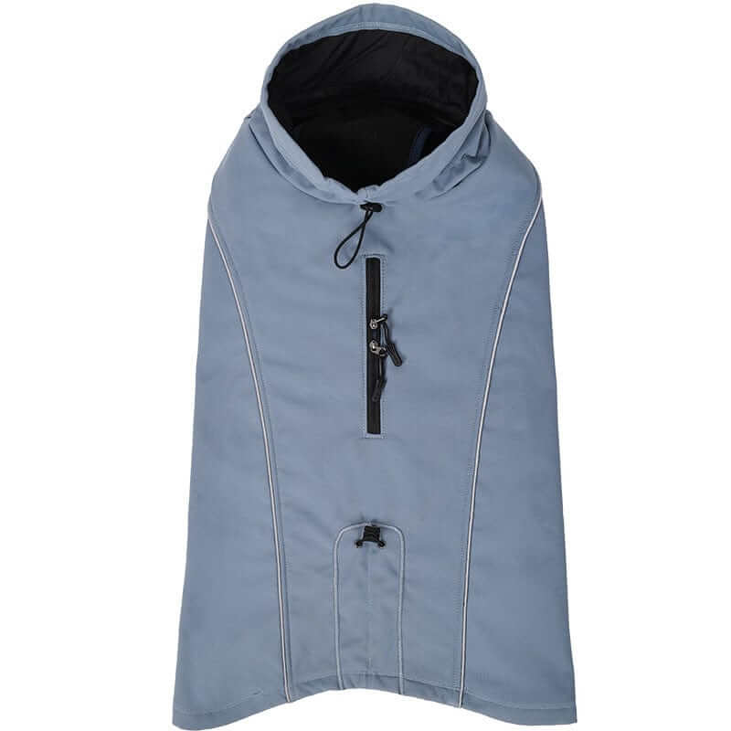 StormGuard Luxe Dog Coat - waterproof dog coat with hood, designed for dogs & cats, perfect for rain and wind.