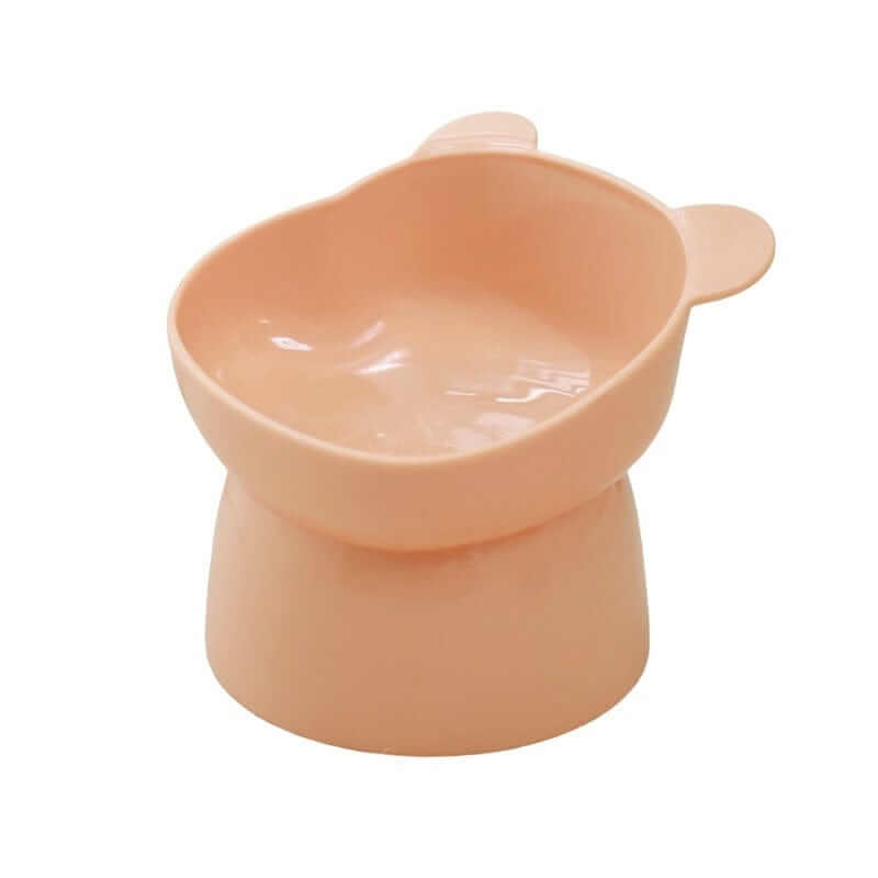 Tilted Pet Food Bowl - Elevated design for easy feeding and drinking for dogs & cats, promoting healthy eating habits.